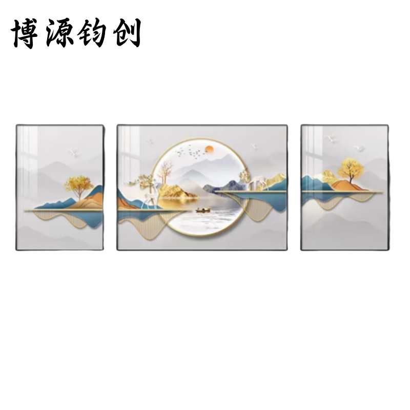 博源钧创 壁画 装饰画 35*50cm70*50cm35*50cm 组高清大图