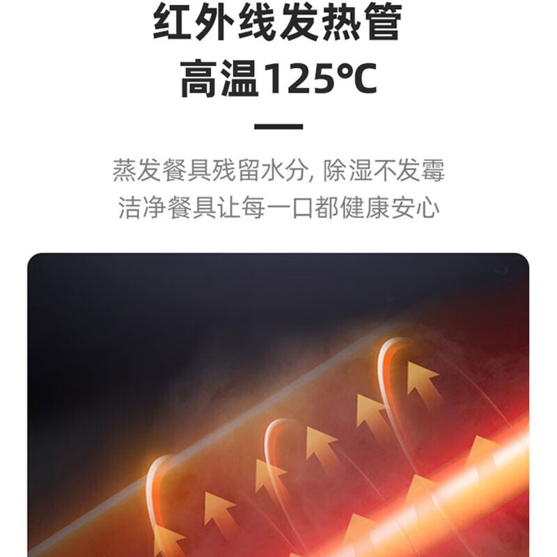 芙伦特消毒柜商用消毒柜 商用消毒柜双开门高温消毒柜不锈钢大消毒碗柜幼儿园饭店餐厅保洁柜FLT-GT-XDG1-A高清大图