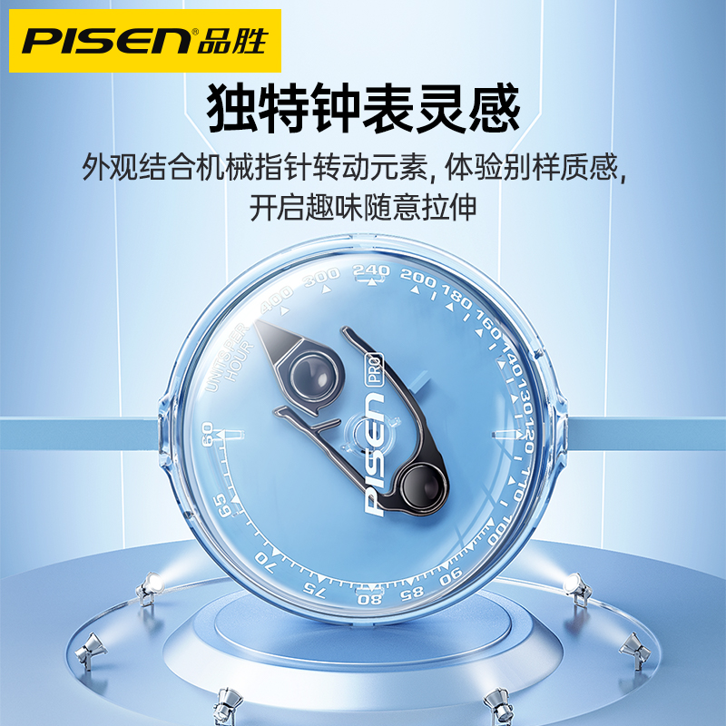 品胜(PISEN)钟表系列一拖三随意拉伸缩数据线高清大图