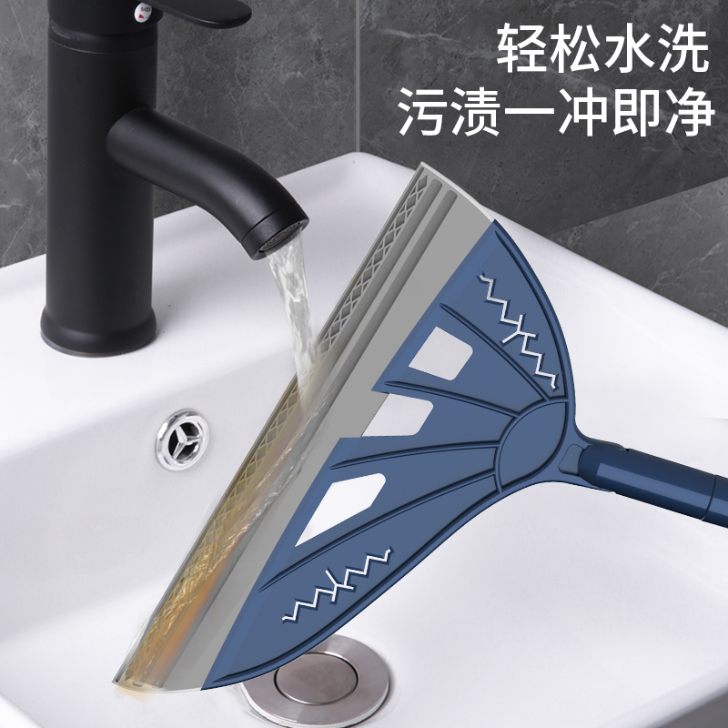 魔术硅胶扫把笤帚家用浴室厕所扫灰刮地板刮水神器拖把卫生间2940