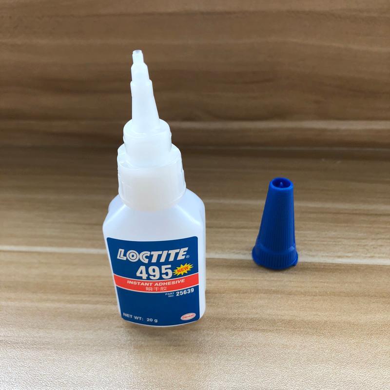 乐泰495胶水塑料金属橡胶强力瞬干胶单组份迅速固化必备粘接神器20g