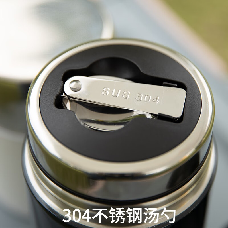飞利浦(PHILIPS)飞利浦焖烧杯无缝内胆女保温饭盒桶闷烧杯焖烧壶罐便携上班族煮粥 白色600ml316无缝送勺子高清大图