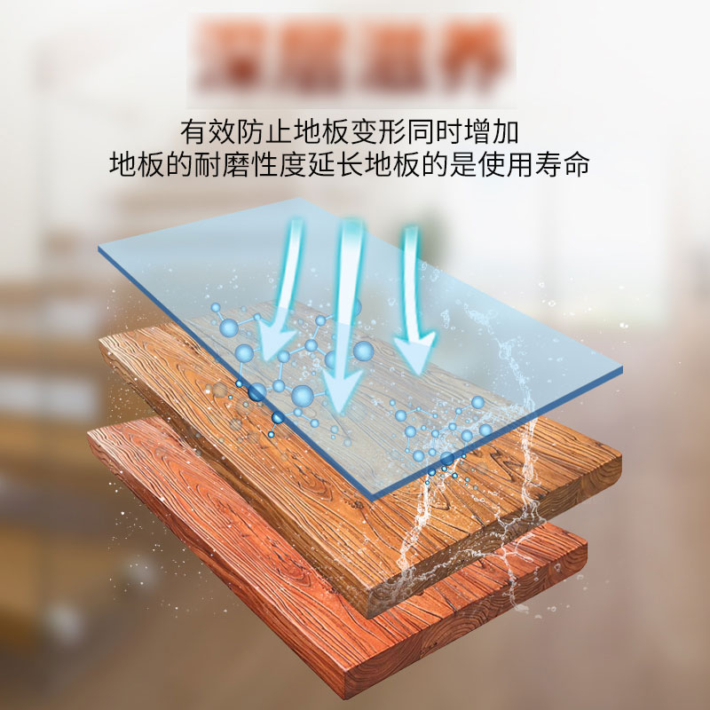 SukGarden蔬果园橘彩星光多效地板清洁剂高清大图