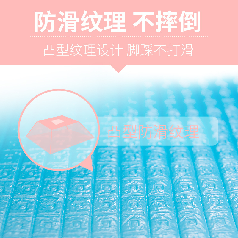 乐缔双面宝宝爬行垫泡沫地垫婴儿爬爬垫儿童地垫地毯游戏毯子加厚1.7CM 水果英文+动物世界200cm*180cm卷发