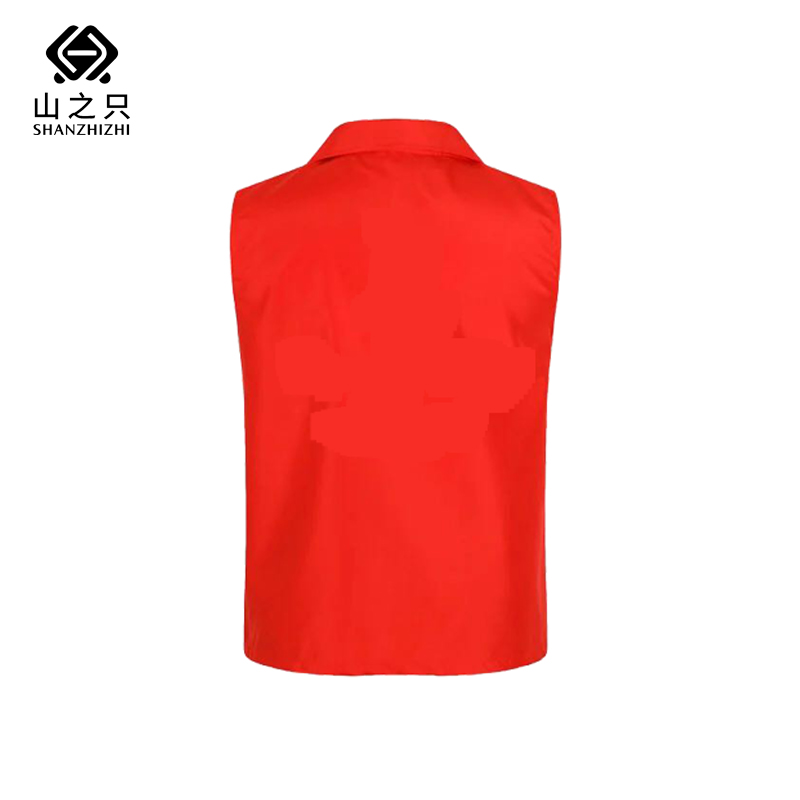 山之只 保暖志愿者背心可印logo M-4XL 件高清大图
