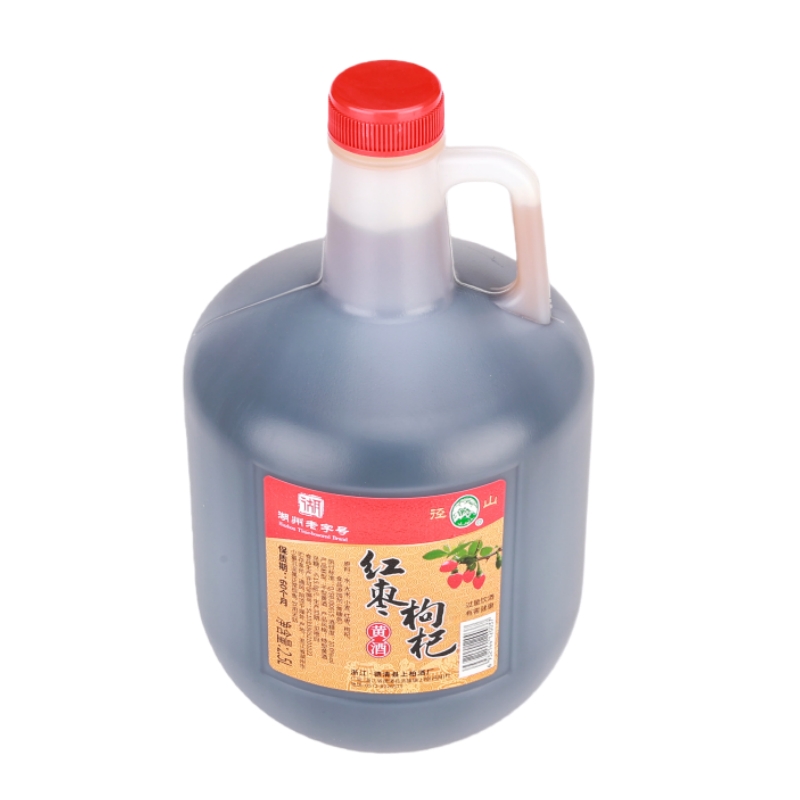 二桶 径山湖州老字号特型干型红枣枸杞黄酒2.5L*2高清大图