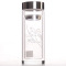 富光 702-320 健牌悠品水晶玻璃杯 320ml 悠品水晶工艺玻璃杯双层杯子（一个装）
