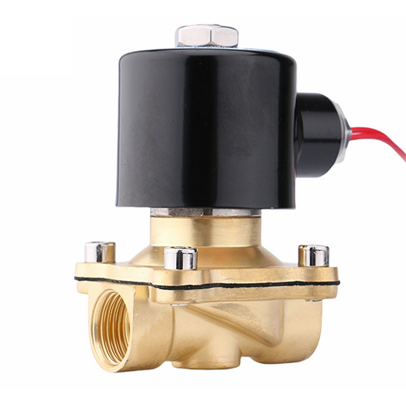 卫未来 黄铜电磁阀 AC220V 个高清大图