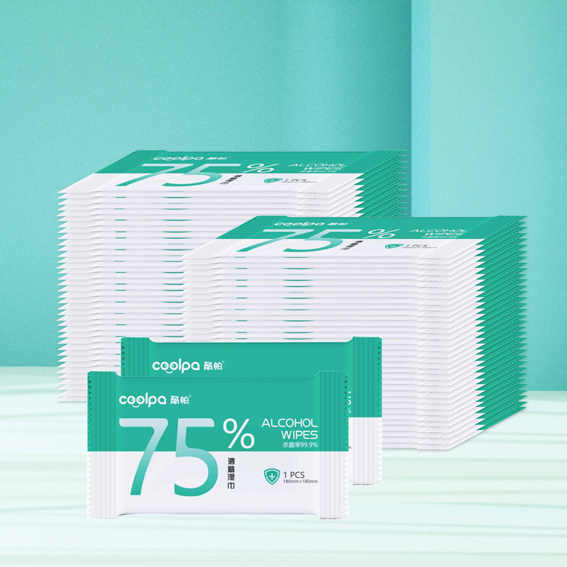 酷帕(Copu) 75%酒精消毒湿巾(100片装)ing-01