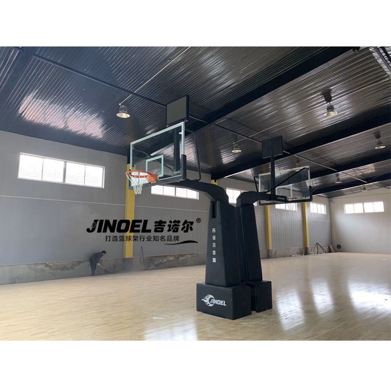 吉诺尔篮球架JNE-107高档地埋篮球架高清大图