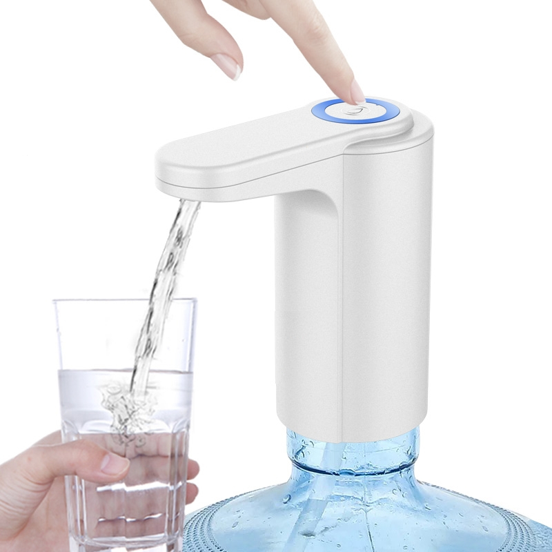 桶装水抽水器古达家用饮水机矿泉水电动按压上水器水桶自动吸水泵