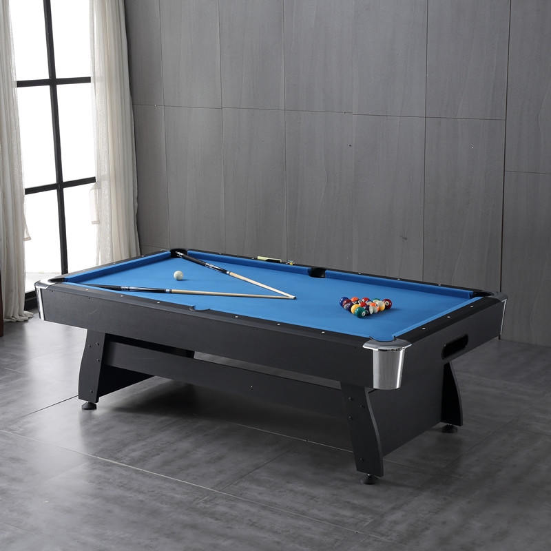 家用台球桌古达标准型美式黑八三合一多功能室内商用大理石自动桌球台