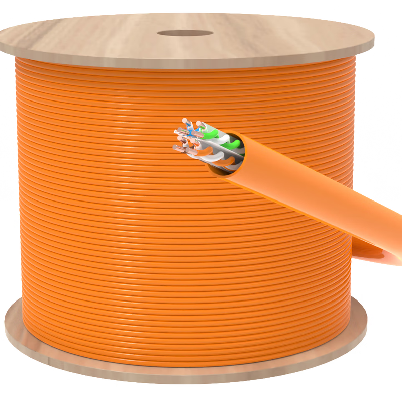 淘行者 TXZ-73D 七类非屏蔽低烟无卤成箱网线 305米/箱(计价单位:箱)橙色高清大图