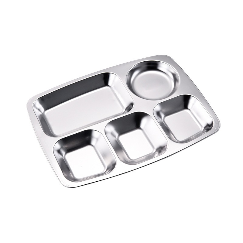 六格分隔餐盘 快餐盘 (六格) 36*27*2.5cm 个高清大图