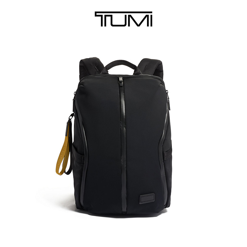 TUMI途明 TAHOE系列 简约潮流大容量男士双肩背包 户外多功能背包 0798677D-黑色