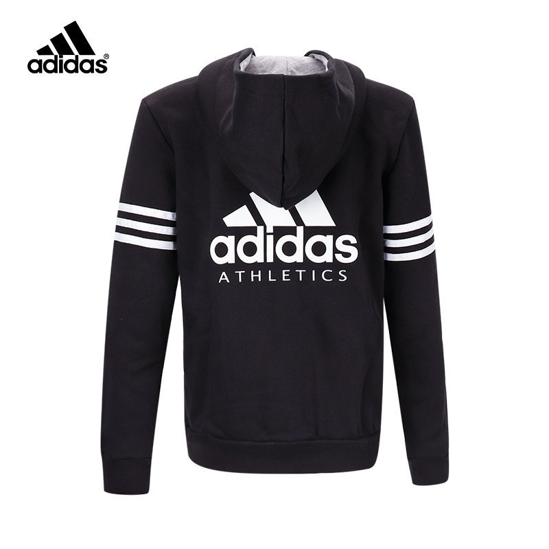 阿迪达斯儿童(ADIDAS KIDS)春秋男大童连帽针织运动夹克外套DI0173