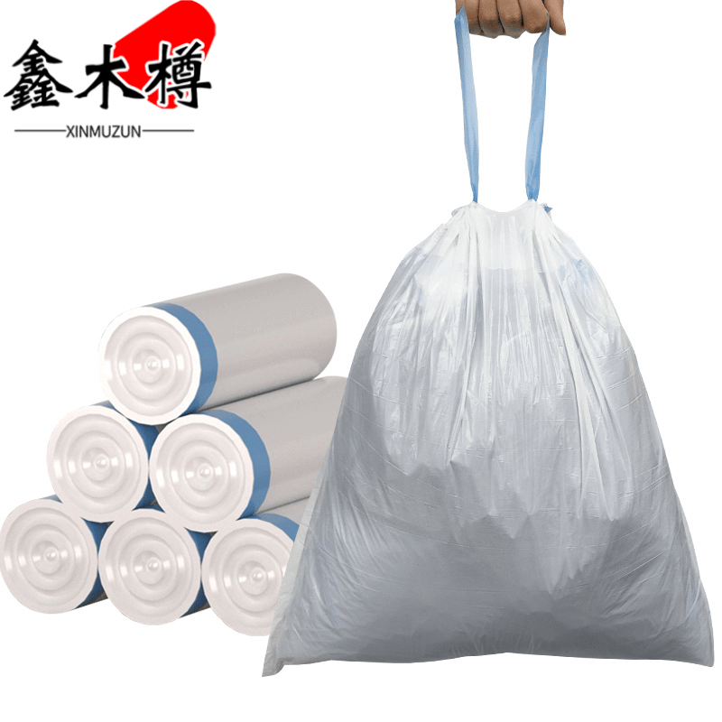 鑫木樽抽绳垃圾袋50*55cm包高清大图