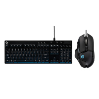 罗技(Logitech) G610 背光机械游戏键盘 红轴+G502 HERO主宰者电竞游戏有线鼠标 键鼠套装