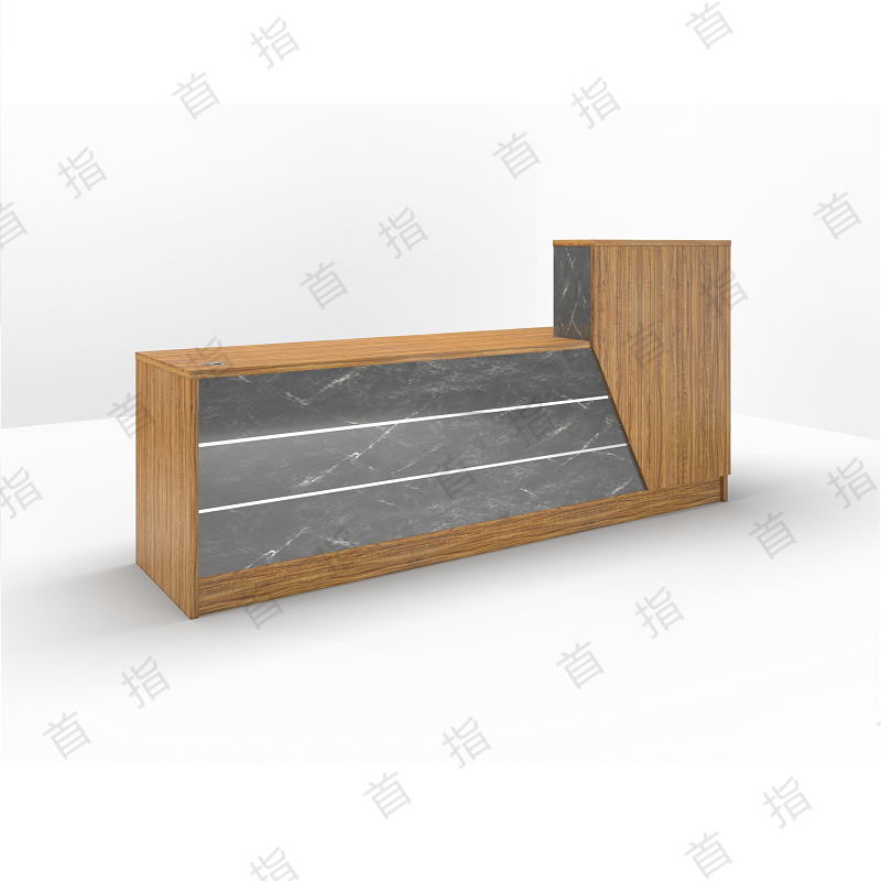 首指（SZ）前台办公桌 SZ-X-T2402--2高清大图