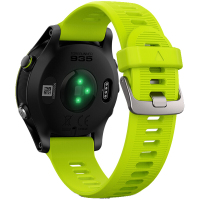 Garmin佳明forerunner935 光电心率跑步游泳骑行铁人三项运动智能手表（橄榄黄+跑步动态传感器RDP）