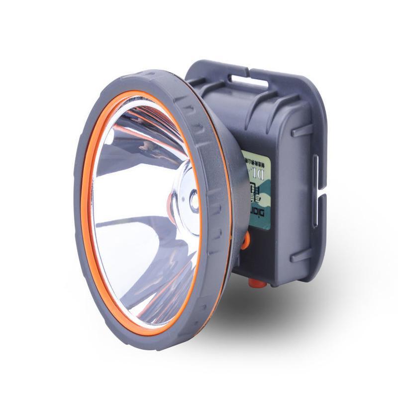 电狼dl-228双锂超亮野外强光头灯特亮led超亮可充电头灯头戴电灯 白光