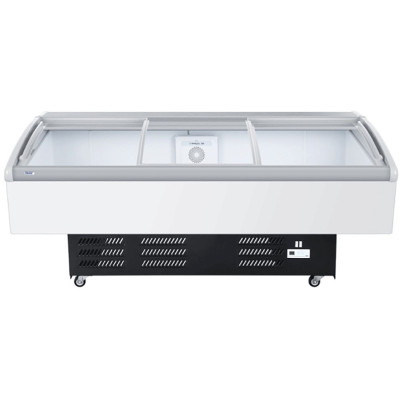 海尔（Haier）冷柜SC-608CX 324升 鲜肉柜 玻璃门展示冰柜 猪肉冷藏保鲜柜 单温风冷冰柜