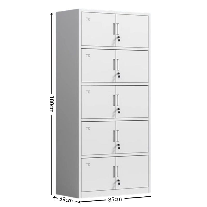 芙首泰文件柜通五节850*390*1800mm台高清大图