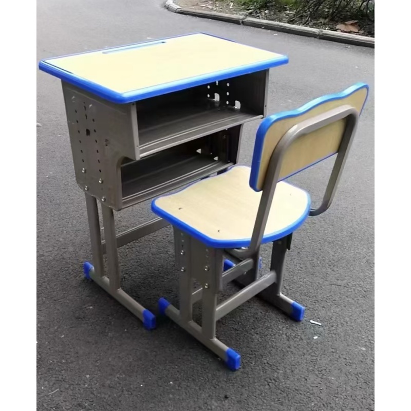 首指(SZ)双斗升降课桌椅/SZ-KZ013高清大图