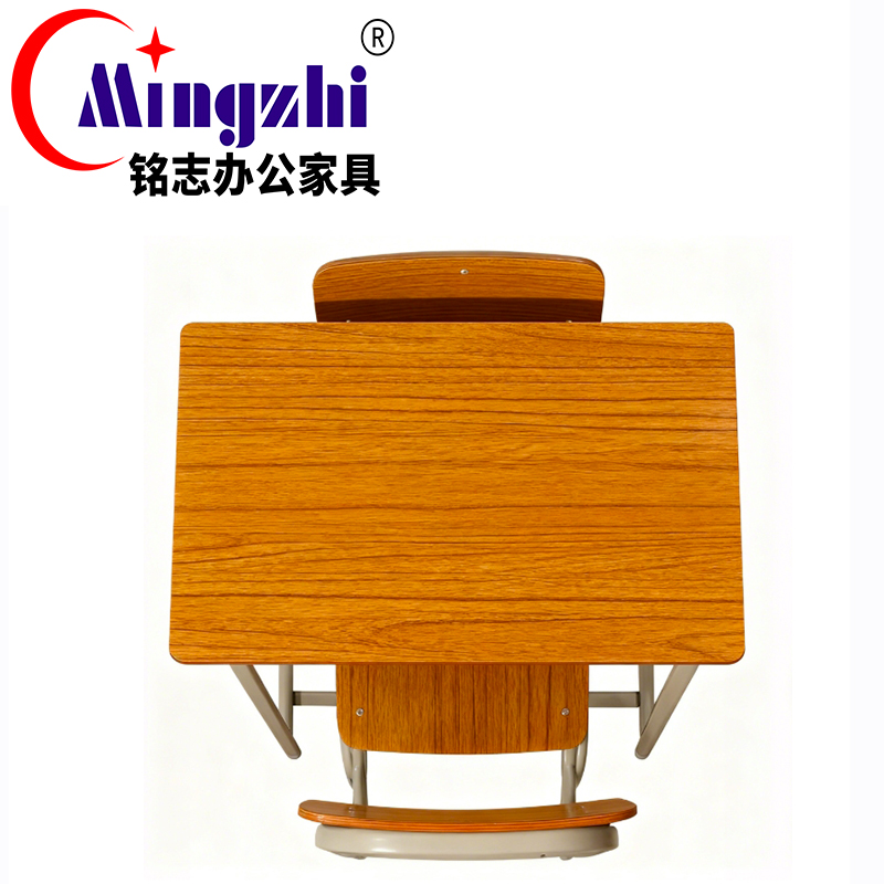 铭志办公家具 学生课桌椅 MZKZ001(600*400*750 )套高清大图