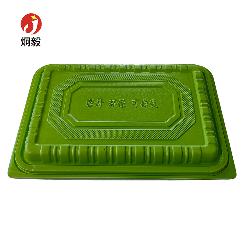 炯毅 一次性餐盒 连体五格 300个 箱高清大图