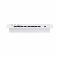 TP-LINK 多WAN口宽带叠加弱电箱模块8口PoE·AC控制器一体化全千兆有线路由器网关模块TL-R499GPM-AC
