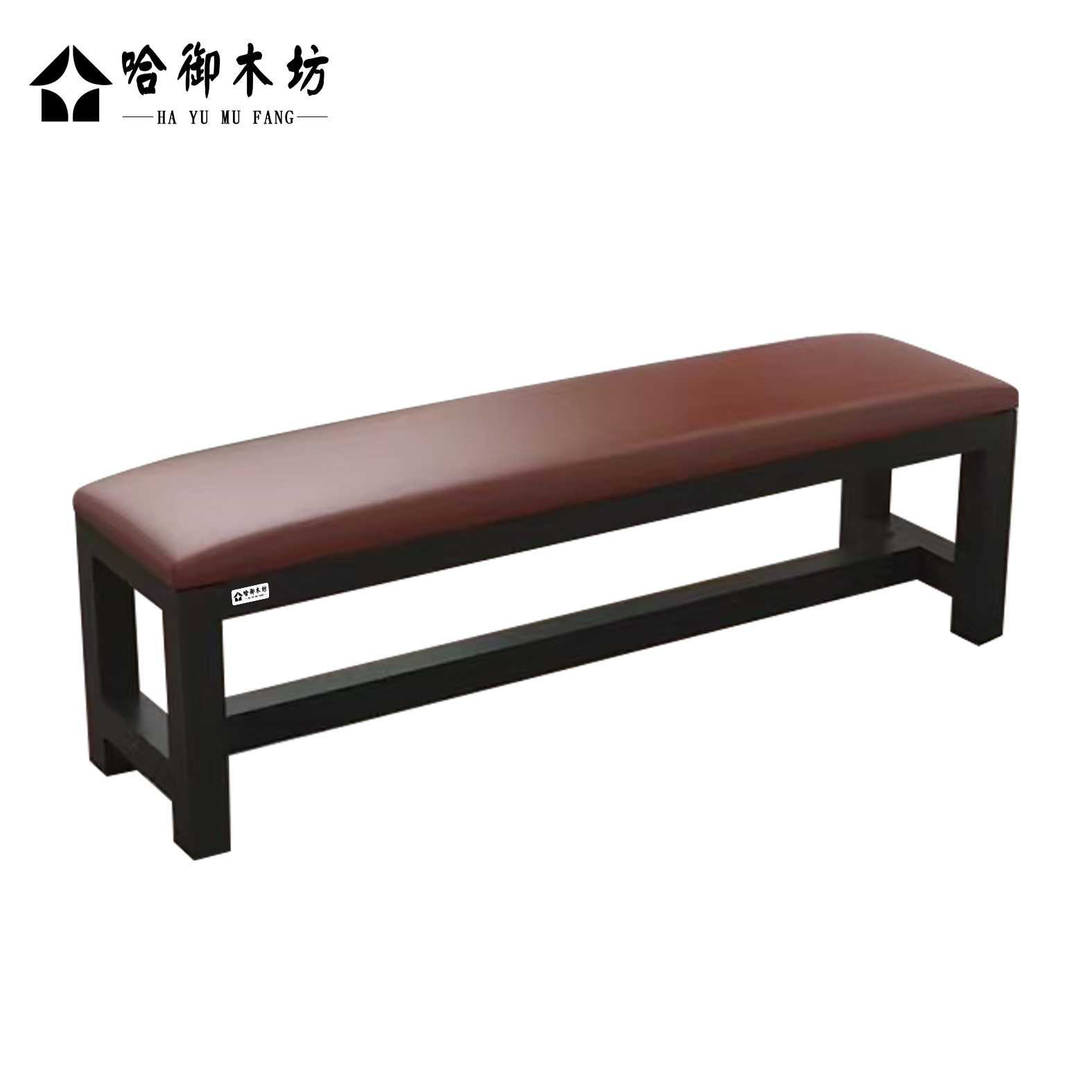 哈御木坊可定制铁质更衣凳1200*400*450mm/个高清大图