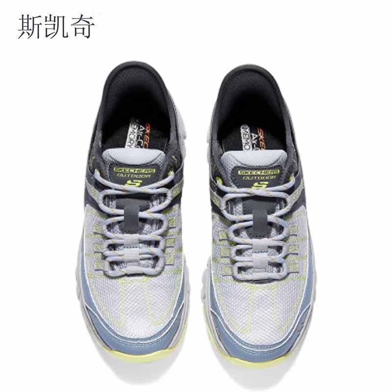 斯凯奇 女网面透气休闲鞋 180147/BLYL-5 双高清大图