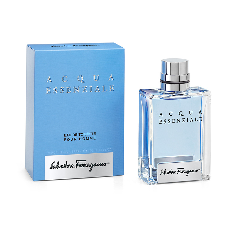 菲拉格慕(Ferragamo)蔚蓝之水男士淡香水50ml峰逸男士淡香水1.5ml香水套装