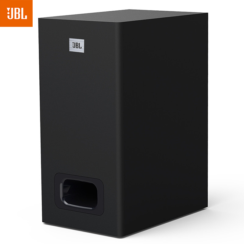 JBL STV125 无线回音壁系统 蓝牙音响 低音炮 Soundbar 条形音箱 家庭影院电视音响 黑色