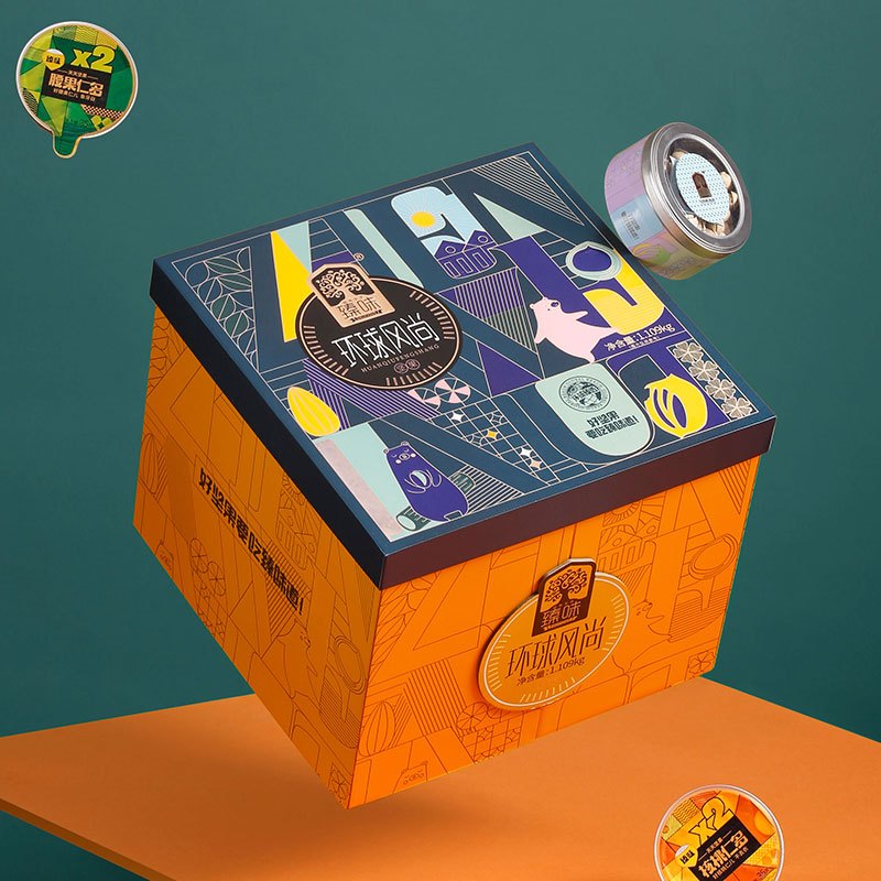 臻味 环球风尚 坚果精品礼盒1.109kg