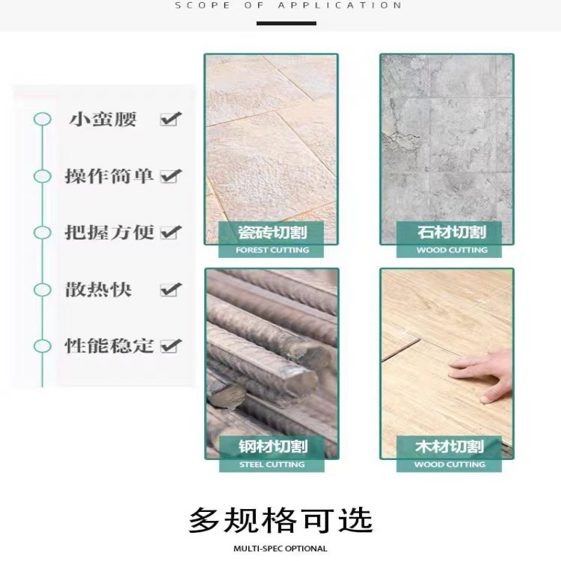 SATDA气动角磨机TB-100,223*196*93,一把高清大图