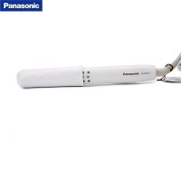 松下(Panasonic)烫发梳EH-HW13-W直卷两用小巧便携陶瓷涂层大卷烫直发器白色干发适用