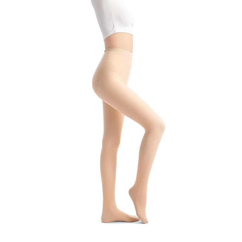 小野和子25年双层光腿5代精装薄绒连脚款 白皙肤色 长款