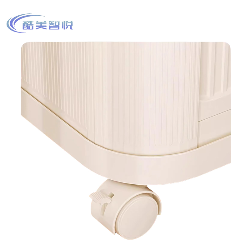 酷美智悦 带轮子可折叠收纳柜4层66*39*140cm KM-BH549 个高清大图