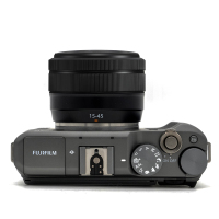 富士(FUJIFILM) X-A5（15-45mm）深银色 单镜头套装 数码微单相机