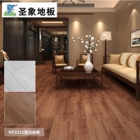 【包辅料】圣象F4星环保强化复合地板6000-9000转V型槽E1 双拼橡木系列 三色可选 质感浮雕