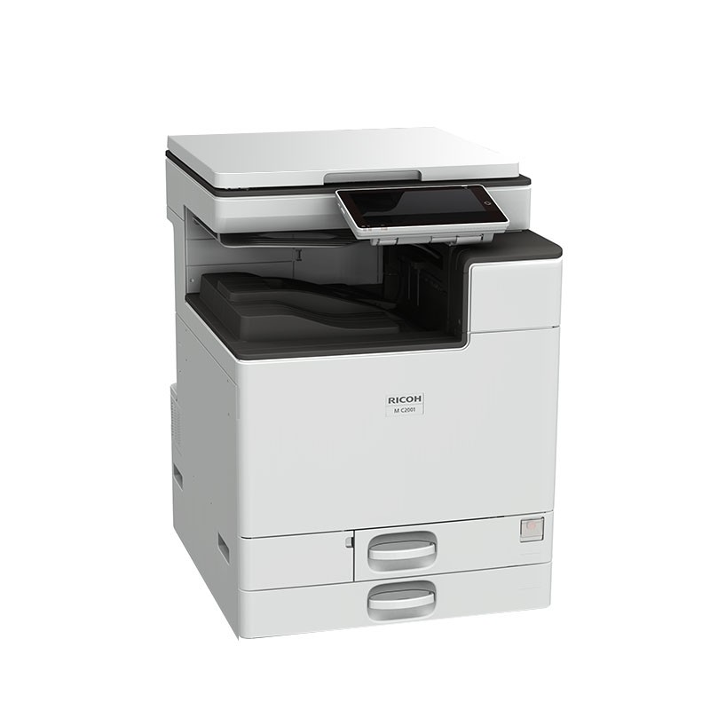理光(RICOH)MC 2001彩色A3幅面复印扫描一体彩色多功能大型办公商用激光打印机 盖板+双纸盒高清大图