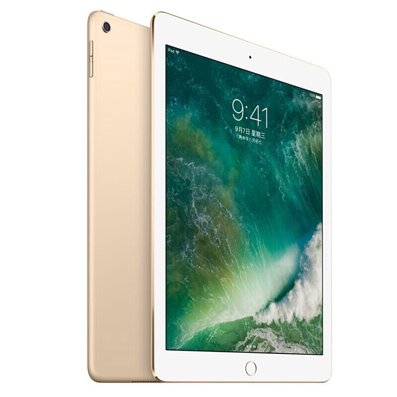 [苏宁二手95新]Apple /苹果 iPad 2017款32G 金色9.7英寸wifi 二手苹果平板电脑WLAN