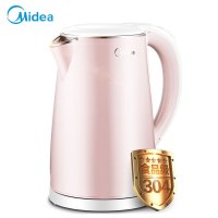 美的（Midea）电水壶MK-HJ1505a 304不锈钢无缝一体内胆 1.5L 防干烧自动断电家用电热水壶烧水壶电水壶