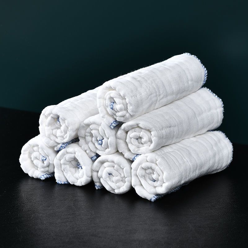 全棉纱洗碗布不掉毛不沾油吸水易清洗抹布擦桌棉厨房加厚百洁布