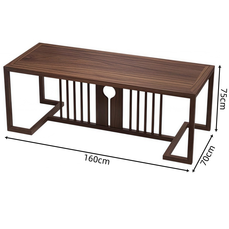 豫龙都 书桌+椅 1.6m 套高清大图