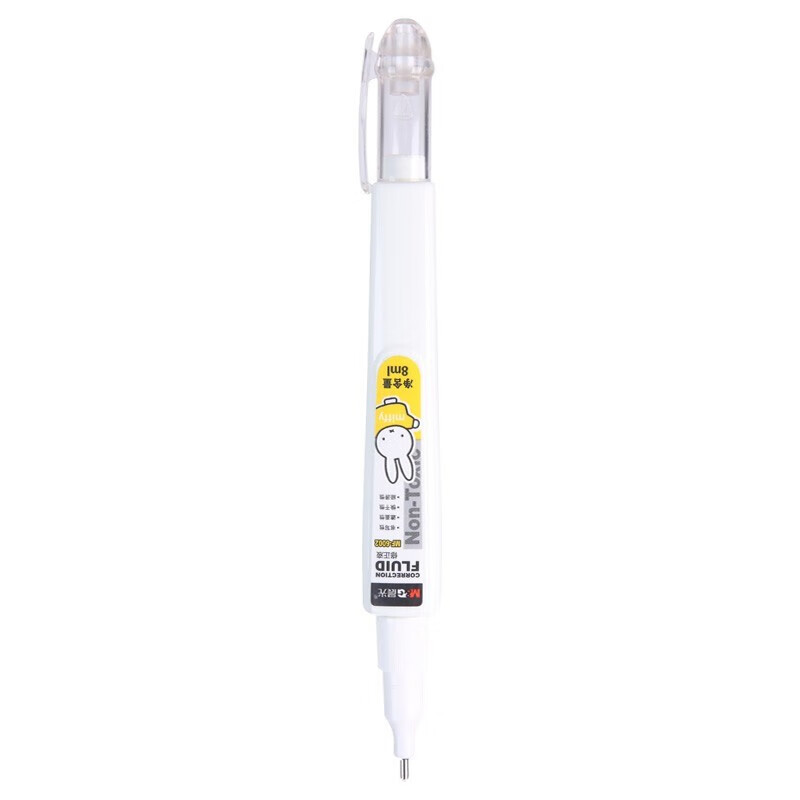 晨光 M&G 米菲修正液 MF6002 8ml (白色) 甲基环乙烷 24瓶/盒 1盒