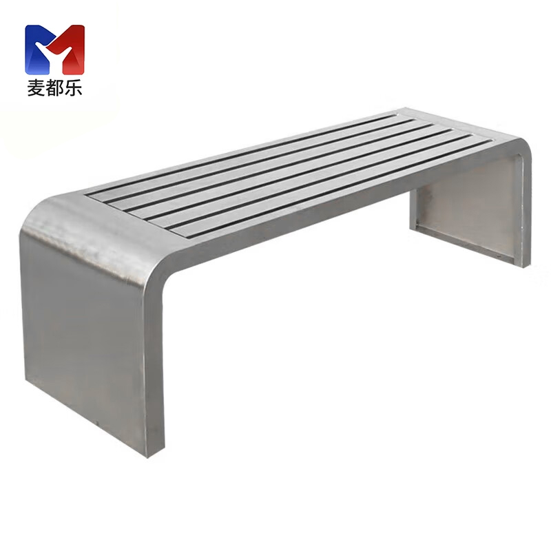 麦都乐 不绣钢长条凳休息椅长椅子 MDL-105 张高清大图