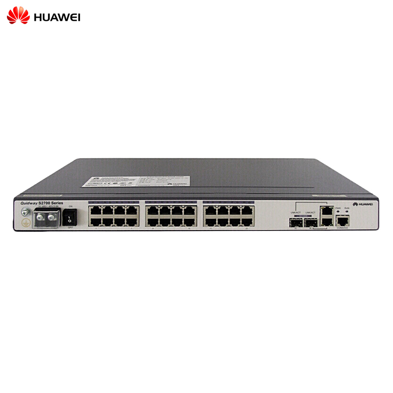 华为(HUAWEI) S2700-26TP-EI-DC 可网管二层24口百兆直流接入交换机
